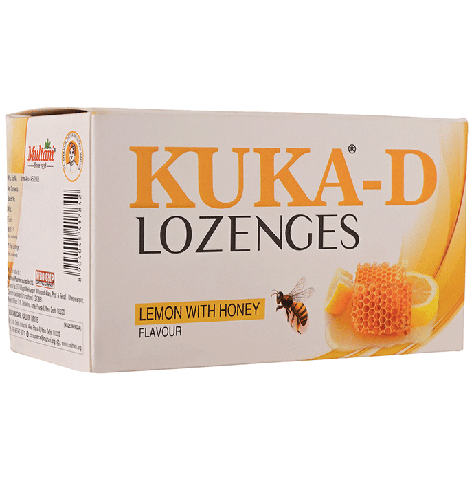 Multani Kuka Cough Lozenges Lemon & Honey | Swadesiicart