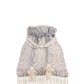 Masq Tan & White Embroidered Potli Clutch - Swadesiicart