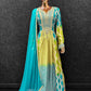 Anaita Green Chinon Stitched Anarkali Suits With Embroidery & Sequence Work