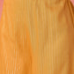 InWeave Mustard Lurex Flared V Neck Kurta Palazzo Set - Swadesiicart