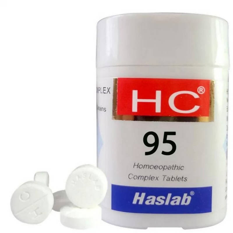 Haslab Homeopathy HC 95 Ferrummet Complex Tablets | Swadesiicart