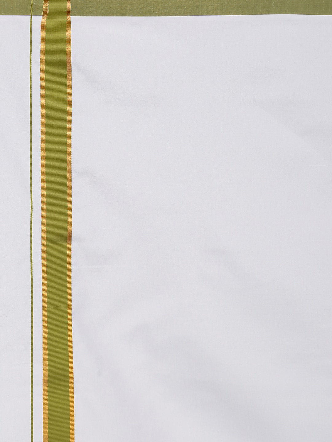 Sethukrishna Men White Solid Cotton Regular Dhoti | Swadesiicart