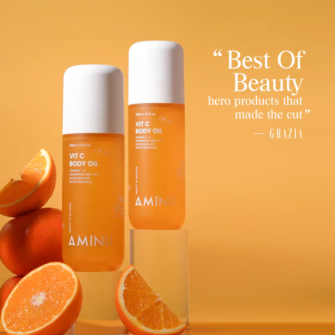 Aminu Melting Aminu Vit C Body Oil for Brightening & Hydrating