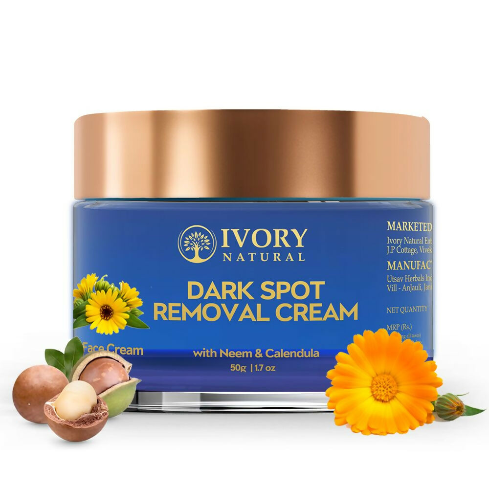 Ivory Natural Dark Spot Removal Face Cream For Dark Spots And Achieve A Glowing Tone | Swadesiicart