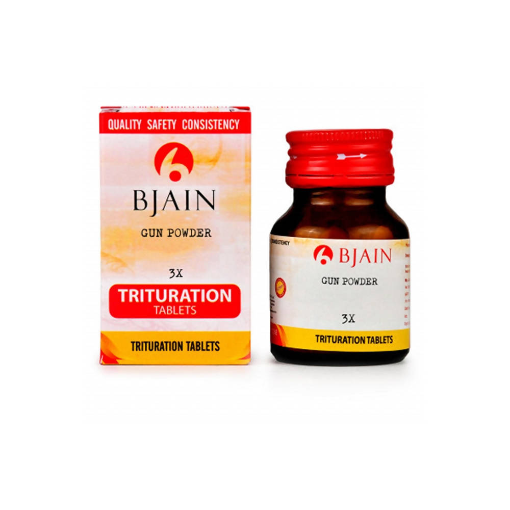 Bjain Homeopathy Gun Powder Trituration Tablets | Swadesiicart