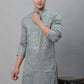 Sojanya Ethnic Motif Embroidered Sequined Work Pure Cotton Kurta | Swadesiicart
