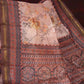 Light Brown Colour Print Design Semi Chanderi Saree By Gayathri Reddy Designer Studio | Swadesiicart