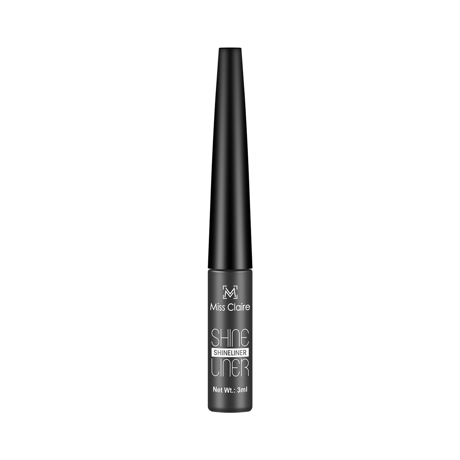 Miss Claire Shine Liner - Black | Swadesiicart