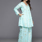 Ahalyaa Women's Traditional Wear Co-ods - Blue | Swadesiicart