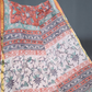Pastel Chikoo Coloured Combination Printed Cotton Saree By Gayathri Reddy Designer Studio | Swadesiicart