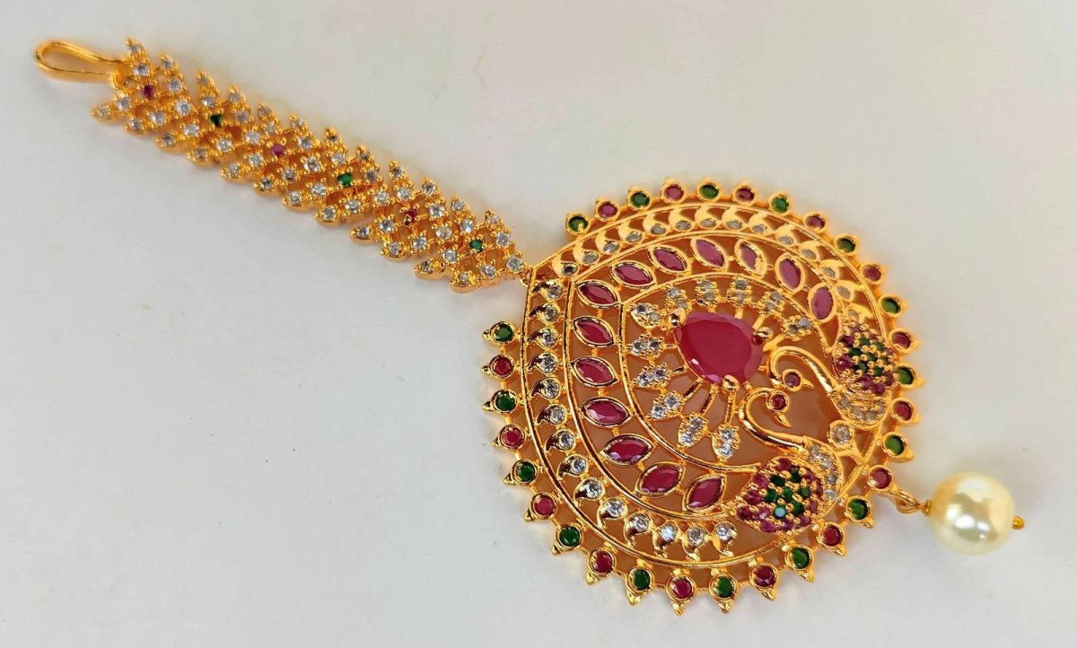 Ad Bridal Maang Tikka | Swadesiicart