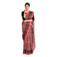 Exclusive Collection 100% Pure Cotton Mauve Tant Saree With Hand Weaving Work - Swadesiicart