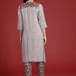 Anouk Women Ethnic Motifs Printed Regular Kurta with Trousers - Swadesiicart