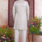 Raivat Ethnic Banarasi Jacquard Embroidery Indo Western Sherwani In Green Colour | Swadesiicart
