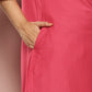 Sztori Plus Size Yoke Design Sequinned Kurta - Swadesiicart