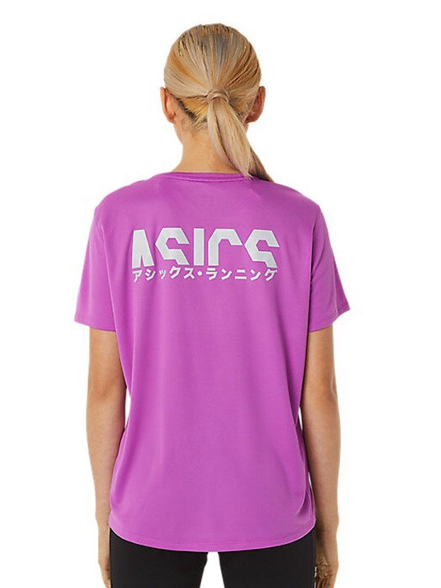 ASICS KATAKANA SS Graphic Printed T-Shirt | Swadesiicart
