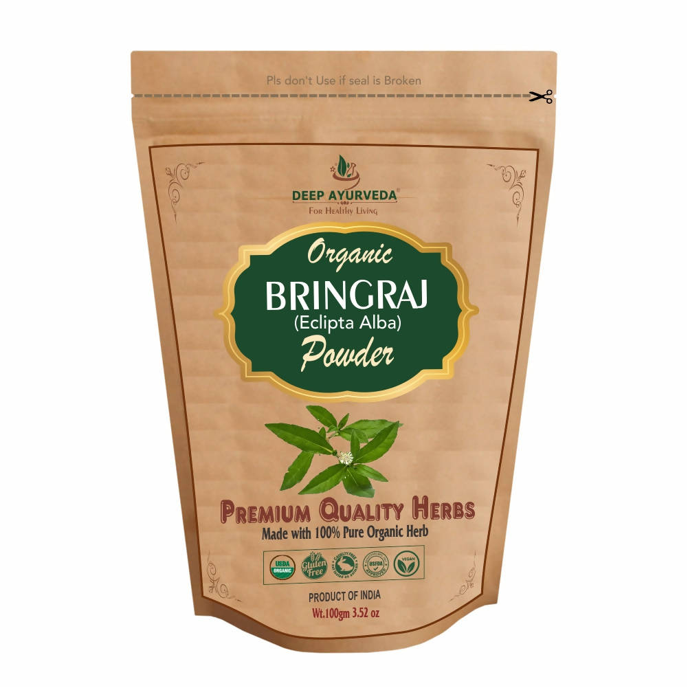 Deep Ayurveda Organic Bhringraj Powder - DEEP AYURVEDA