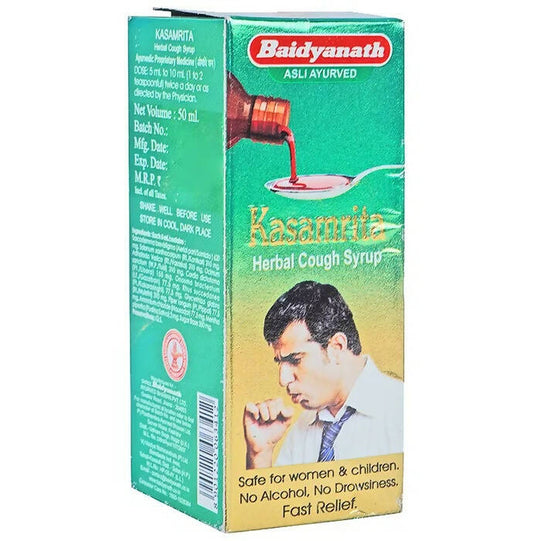 Baidyanath Jhansi Kasamrita Herbal Cough Syrup - Ayurvedant Pvt. Ltd.