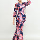 Joban Fashion Beautiful N.Blue & Pink Cotton Cod Set - Swadesiicart