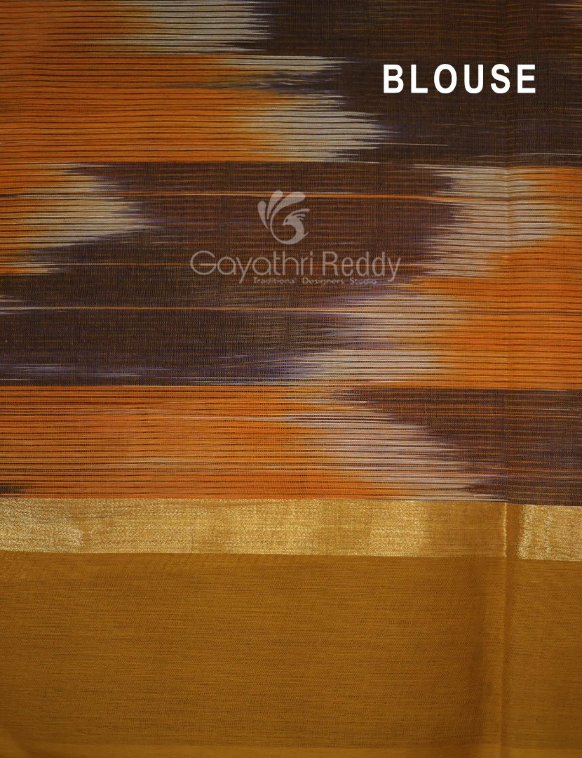 Mangalagiri Ikkat Cotton-Mkc9 By Gayathri Reddy Designer Studio | Swadesiicart