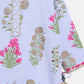Ahalyaa Blue Crepe Printed Kids Kurta Palazzo Set For Girls | Swadesiicart