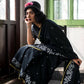 Exclusive Collection Beautiful Black Embroidery Saree - Swadesiicart