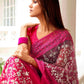 Tikhi Imli Embellished Beads and Stones Net Heavy Work Saree | Swadesiicart