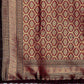 Mitera Woven Design Zari Silk Blend Banarasi Saree | Swadesiicart