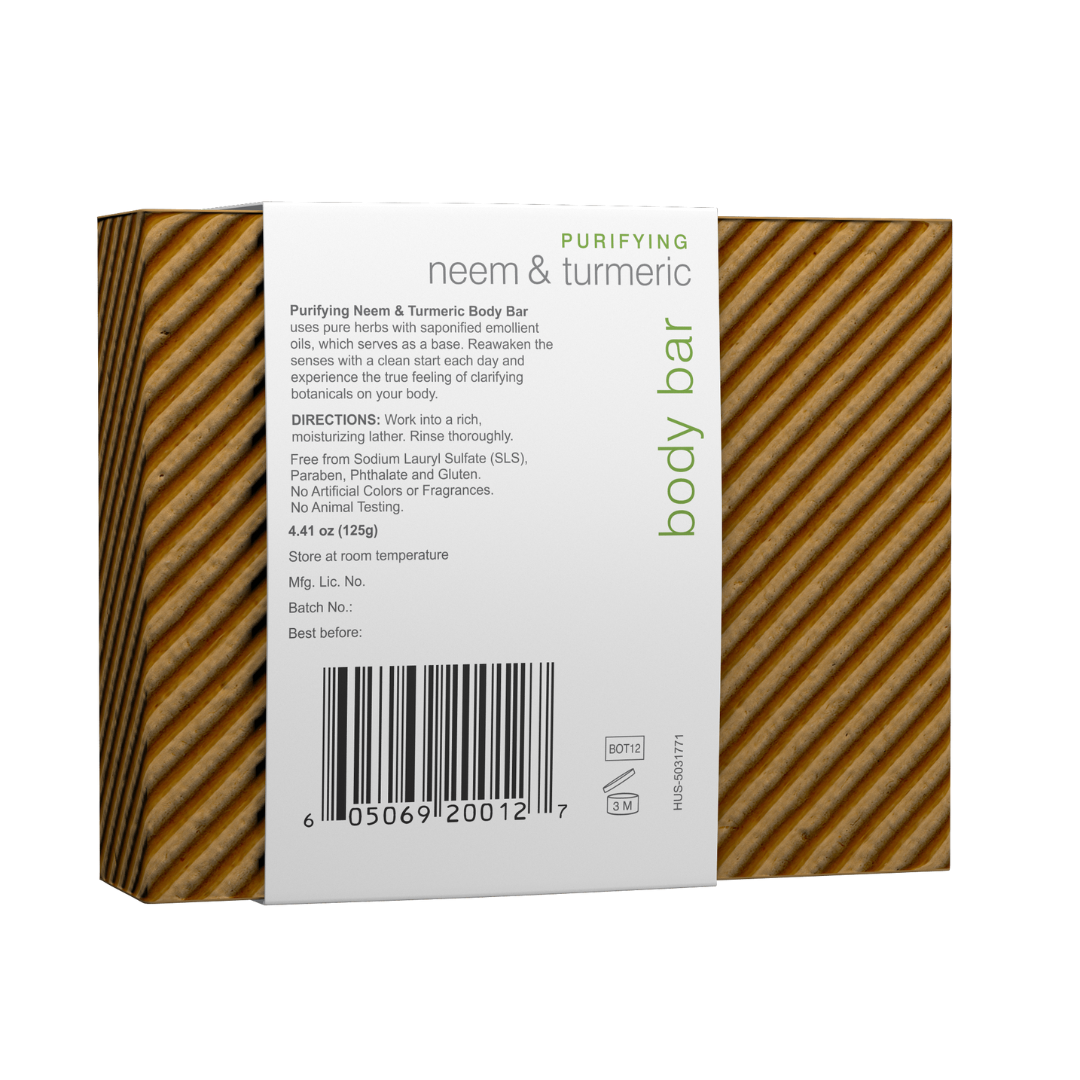 Purifying Neem & Turmeric Body Bar