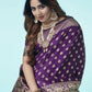 Kalini Ethnic Woven Design Zari Art Silk Banarasi Saree | Swadesiicart