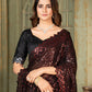 Dishitha Creation Indian Women's Designer Georgette Sequence Saree - Red | Swadesiicart