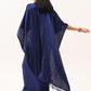 Tikhi Imli Striped Velvet Kaftan Saree | Swadesiicart