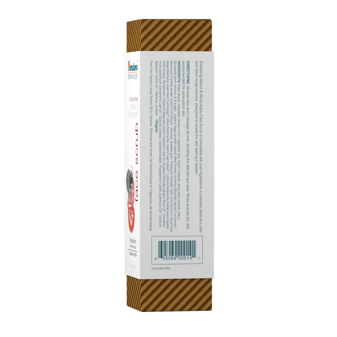 Exfoliating Walnut & Wood Apple Face Scrub