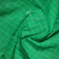 Light Green With Checks Pure Mangalgiri Cotton Saree By Gayathri Reddy Designer Studio | Swadesiicart