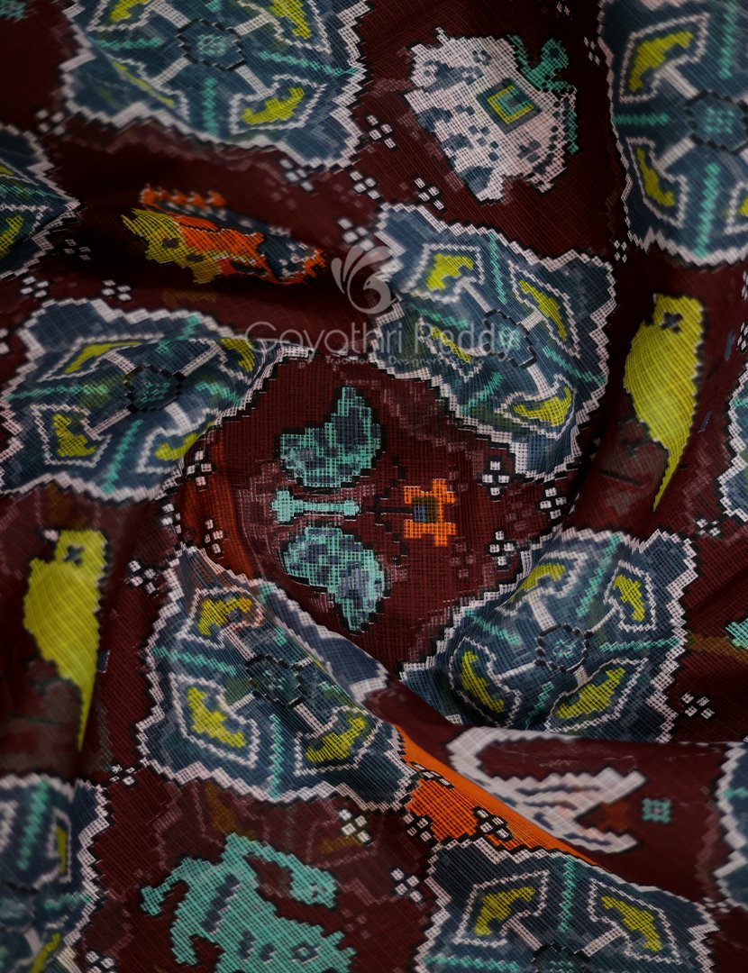 Pure Kota Cotton-K1050 By Gayathri Reddy Designer Studio | Swadesiicart