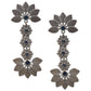 Shoshaa Silver-Toned Contemporary Drop Earrings | Swadesiicart