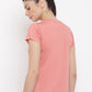 MKH Women Pink Dri-FIT Running T-shirt - Swadesiicart