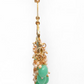 New Stylish Ethnic Partywear Light Green Hoops Kundan Earrings for Womens by House of Ree | Swadesiicart