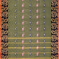 Exclusive Collection 100% Pure Cotton Pesta Tant Saree With Hand Weaving Work - Swadesiicart