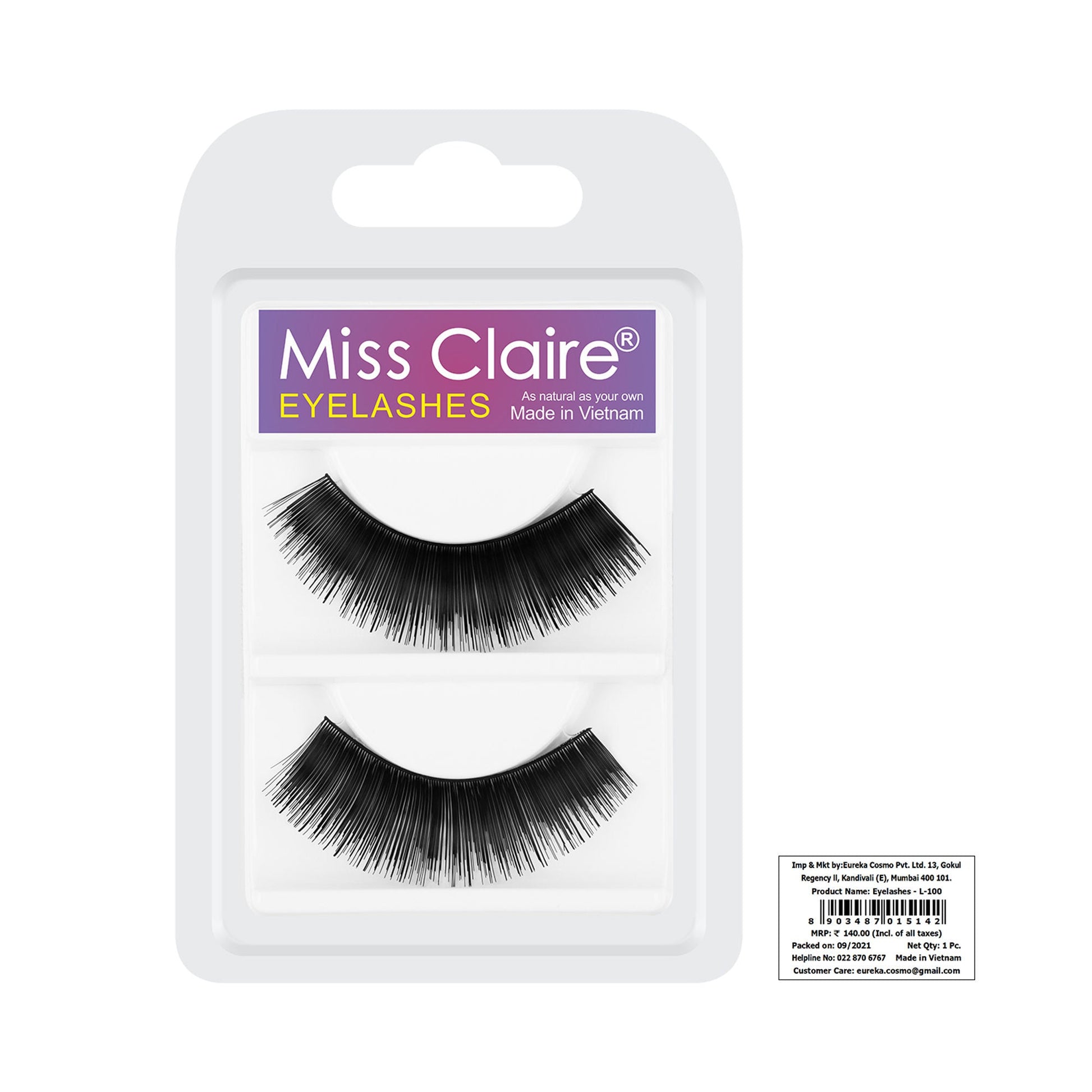 Miss Claire Eyelashes - L100 - Swadesiicart