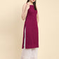 Kalini Ethnic Motifs Embroidered Chikankari Georgette Kurta | Swadesiicart