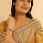 Nuyug 22K Gold Plated Red Serene Pochi Bangles | Swadesiicart
