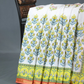 Creame Coloured Combination Printed Cotton Saree By Gayathri Reddy Designer Studio | Swadesiicart