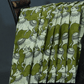 Shades of Mehndi Green And Black With Pichwai Print Munga Cotton Saree By Gayathri Reddy Designer Studio | Swadesiicart