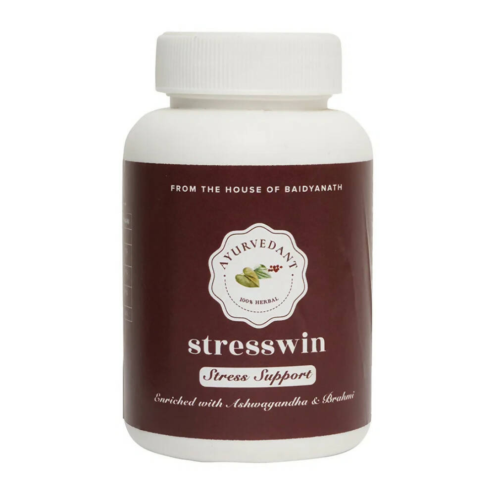 Baidyanath Jhansi Ayurvedant Stresswin Capsules | Swadesiicart