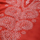 ADA Women Plus Size Red & White Ethnic Motifs Pure Cotton Chikankari Embroidered Kurta | Swadesiicart