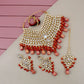 Tehzeeb Creations Kundan Bridal Set for Women & Girls - Swadesiicart
