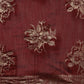 Saree Mall Maroon Floral Linen Blend Banarasi Saree | Swadesiicart