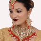 Tehzeeb Creations Kundan Bridal Set for Women & Girls - Swadesiicart