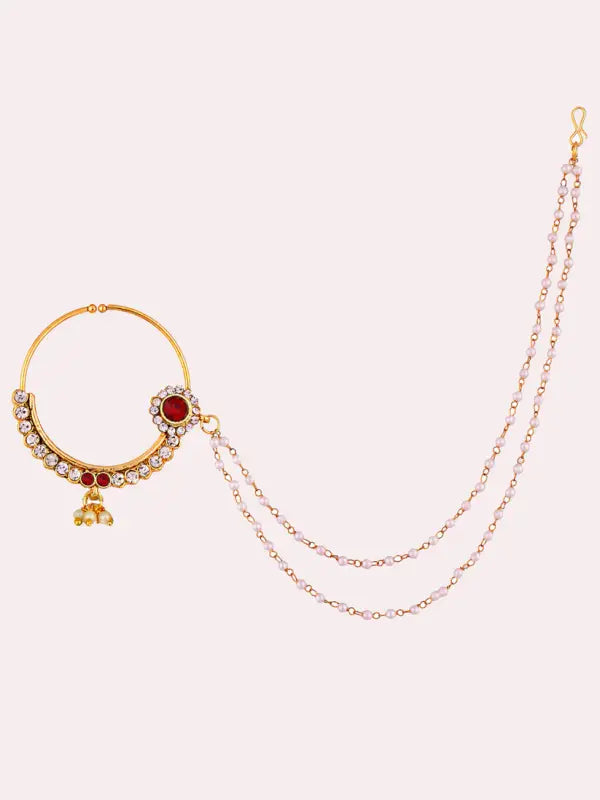 Tehzeeb Creations Bridal Set with sheeshpatti for Girls & Women - Swadesiicart